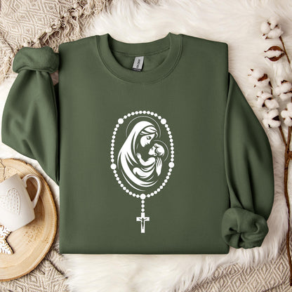 The Holy Virgin Mary 59 Sweatshirt