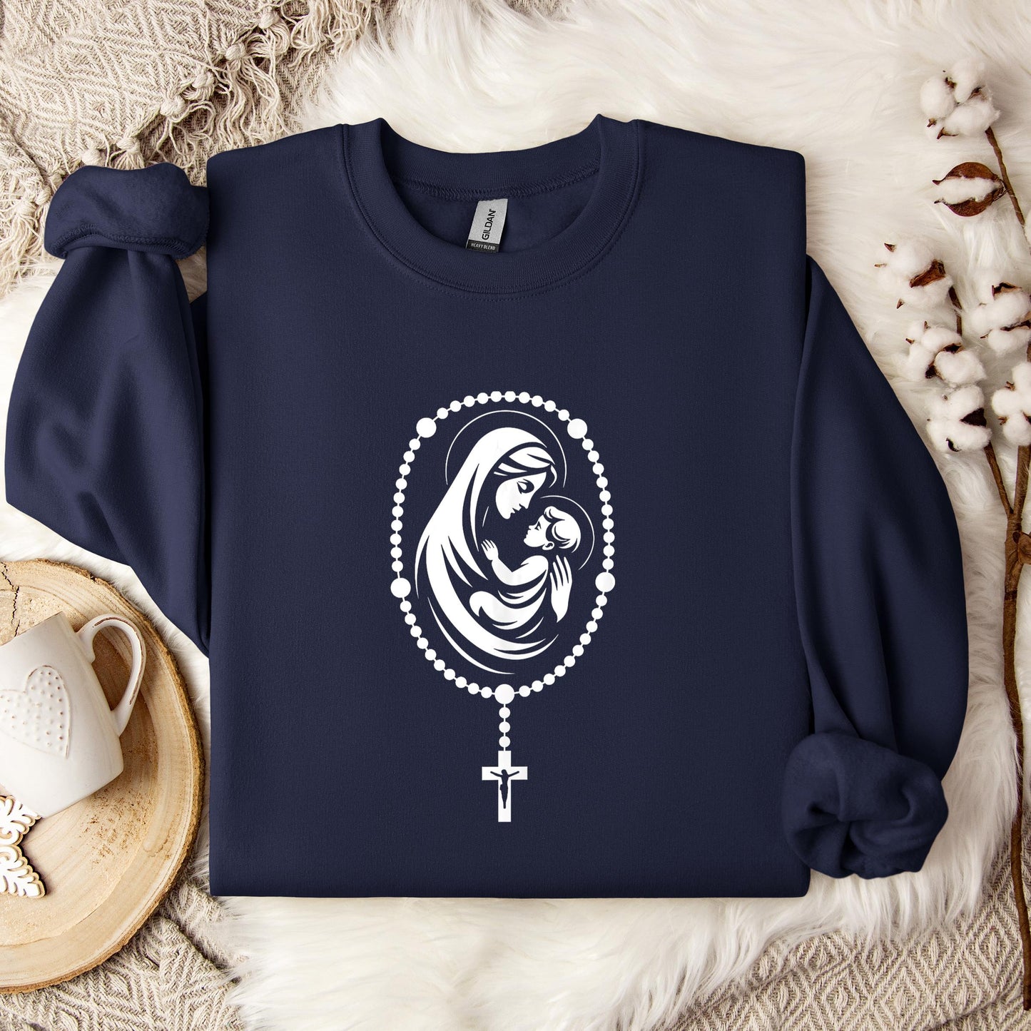 The Holy Virgin Mary 59 Sweatshirt
