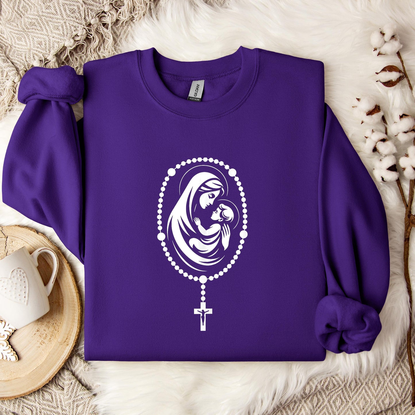 The Holy Virgin Mary 59 Sweatshirt