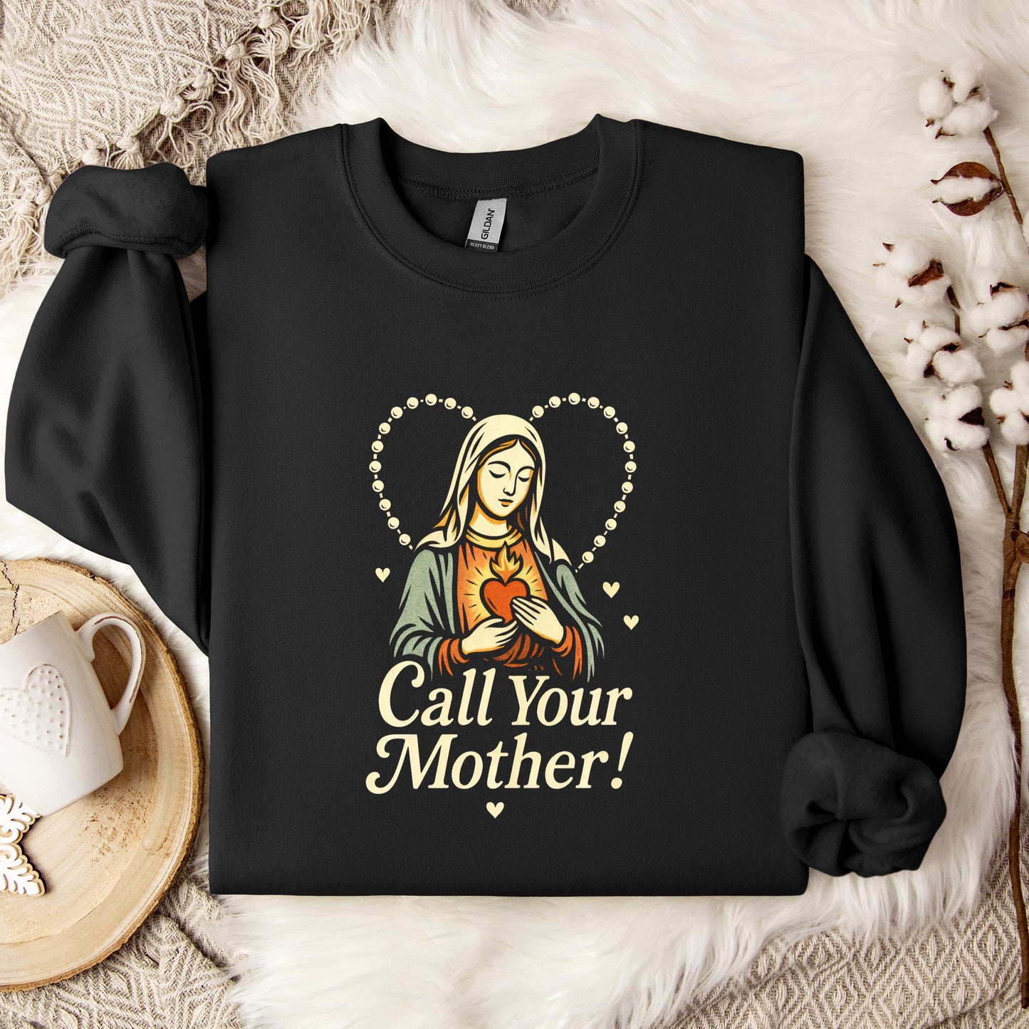 The Holy Virgin Mary 61 Sweatshirt