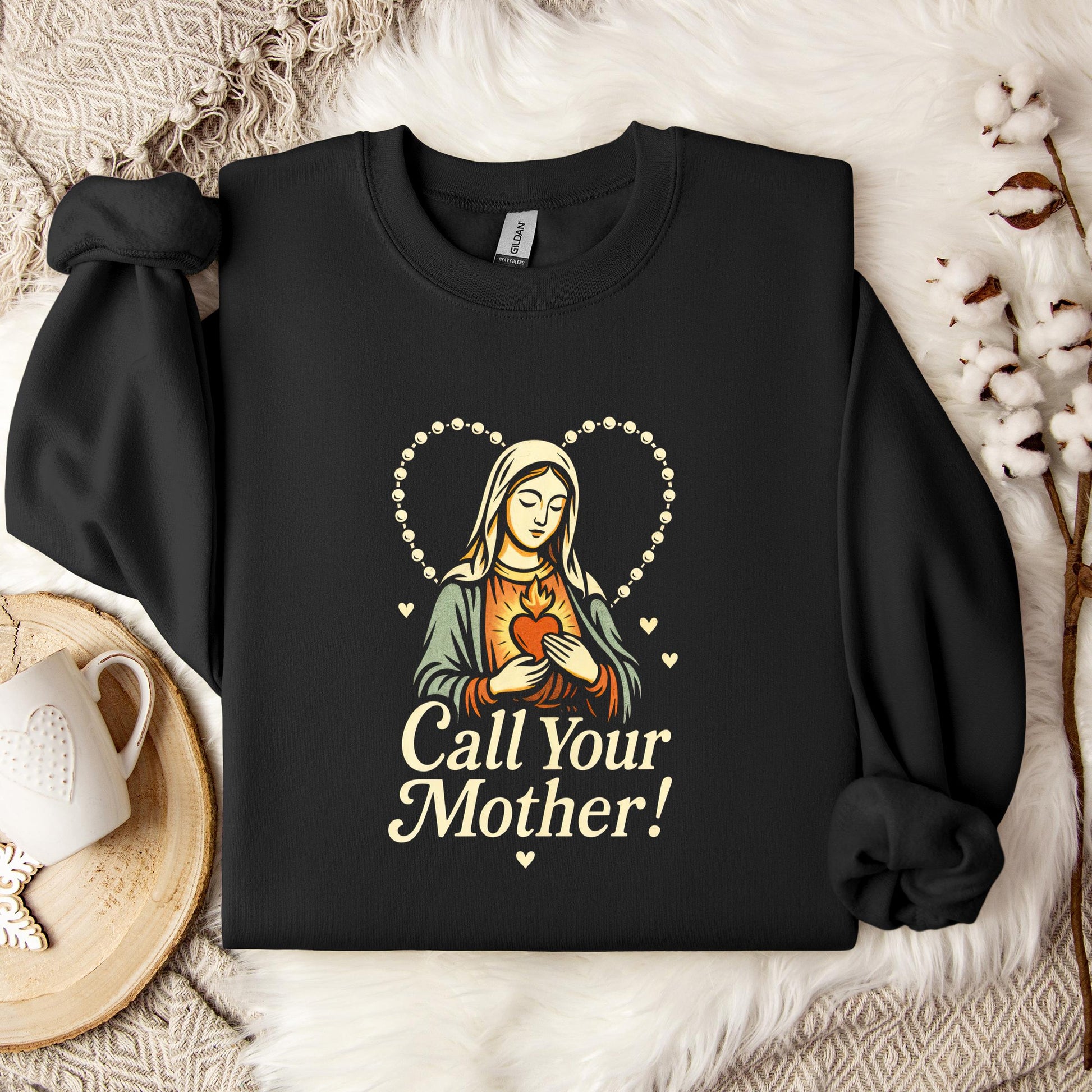 The Holy Virgin Mary 61 Sweatshirt