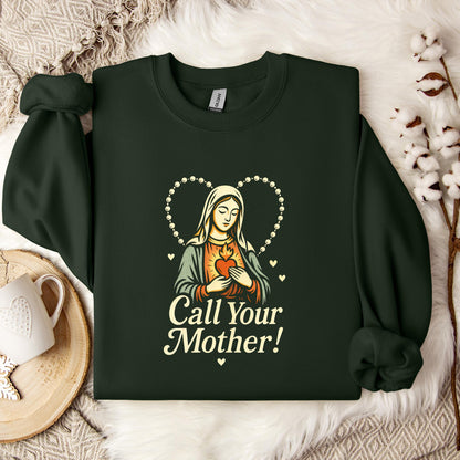 The Holy Virgin Mary 61 Sweatshirt