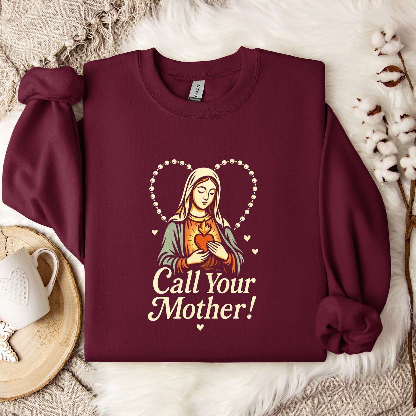 The Holy Virgin Mary 61 Sweatshirt