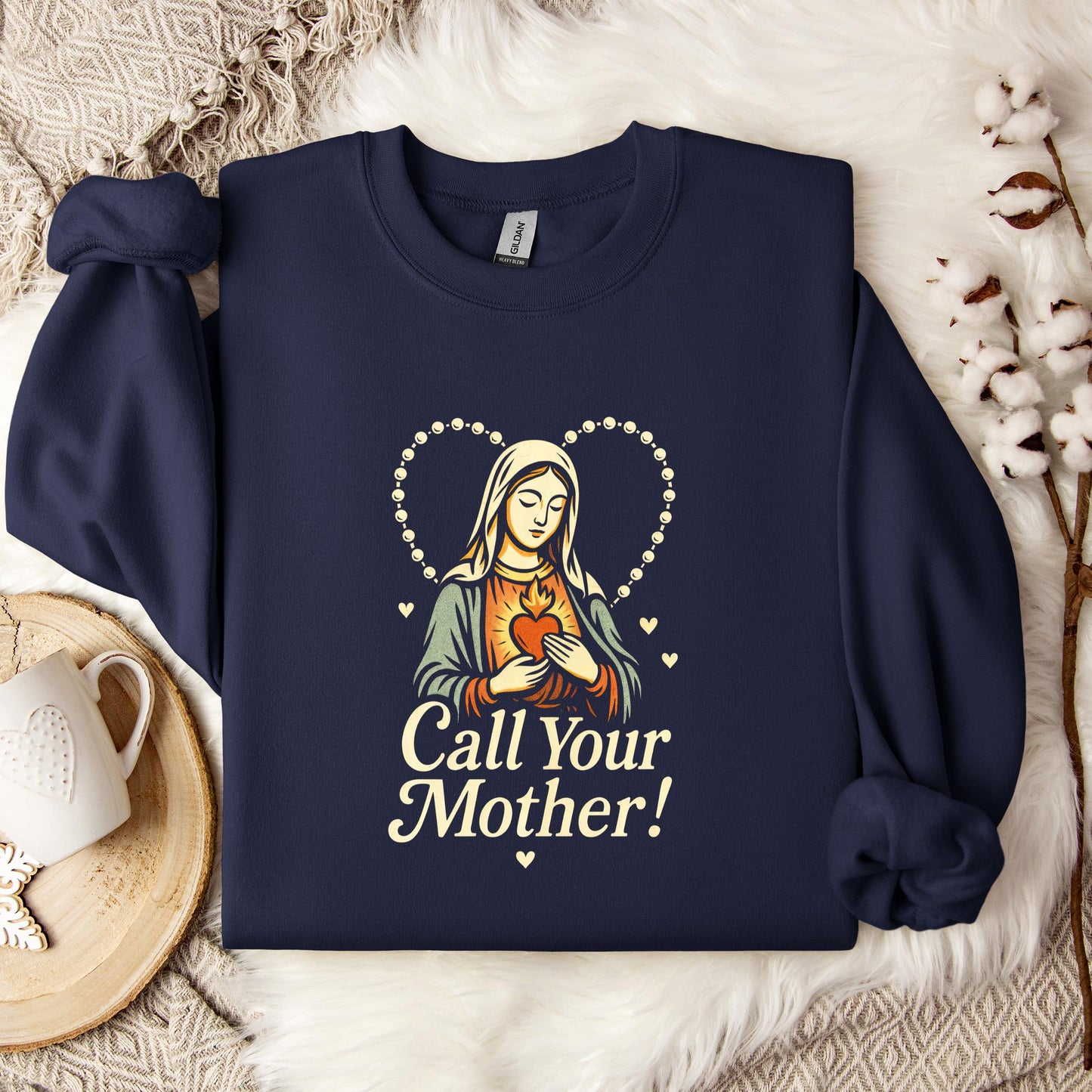 The Holy Virgin Mary 61 Sweatshirt