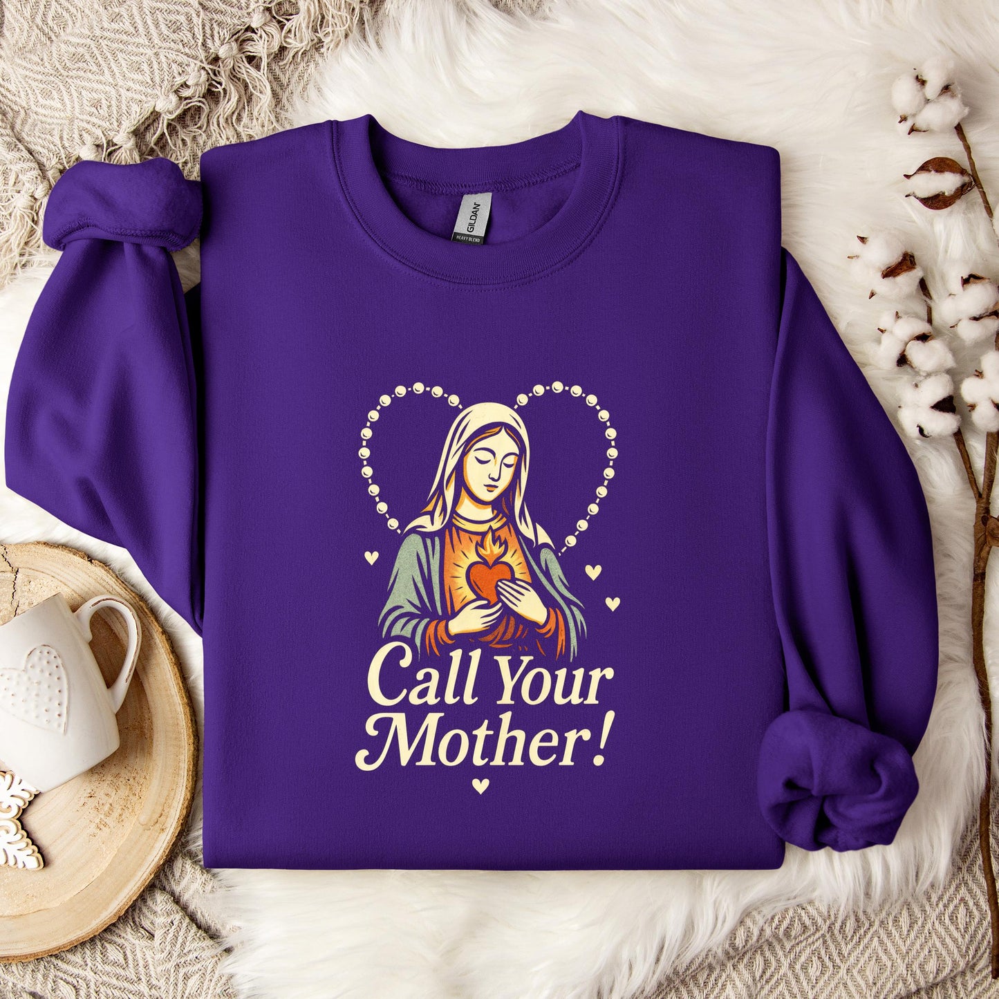 The Holy Virgin Mary 61 Sweatshirt