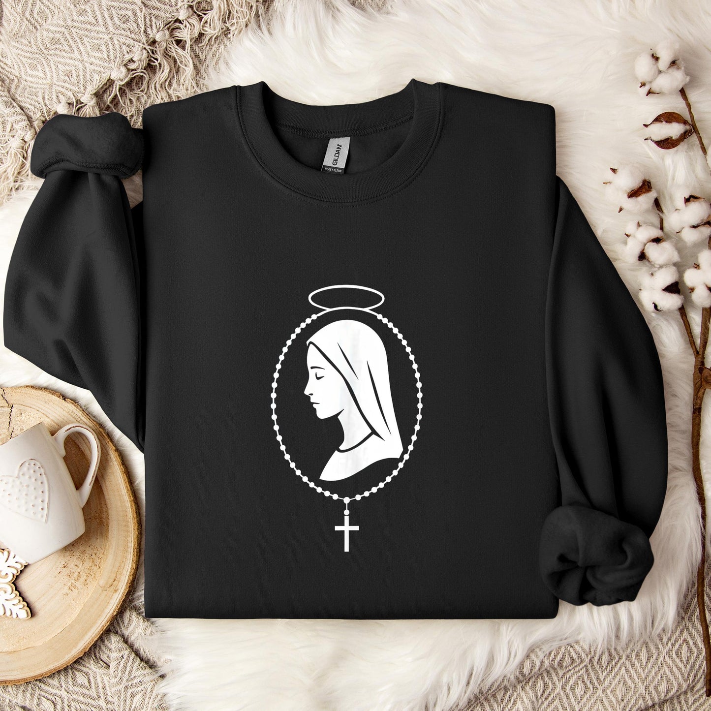The Holy Virgin Mary 62 Sweatshirt