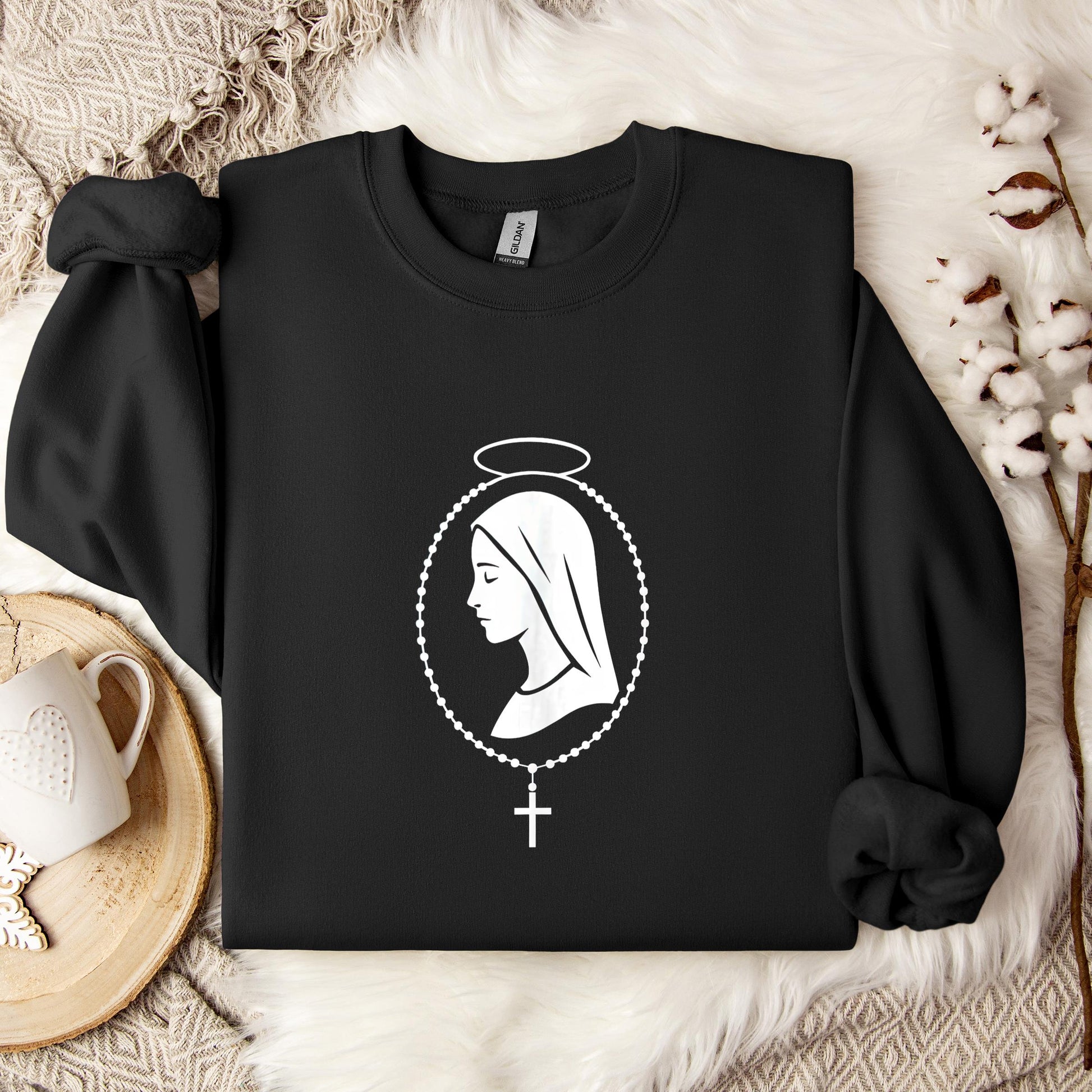 The Holy Virgin Mary 62 Sweatshirt