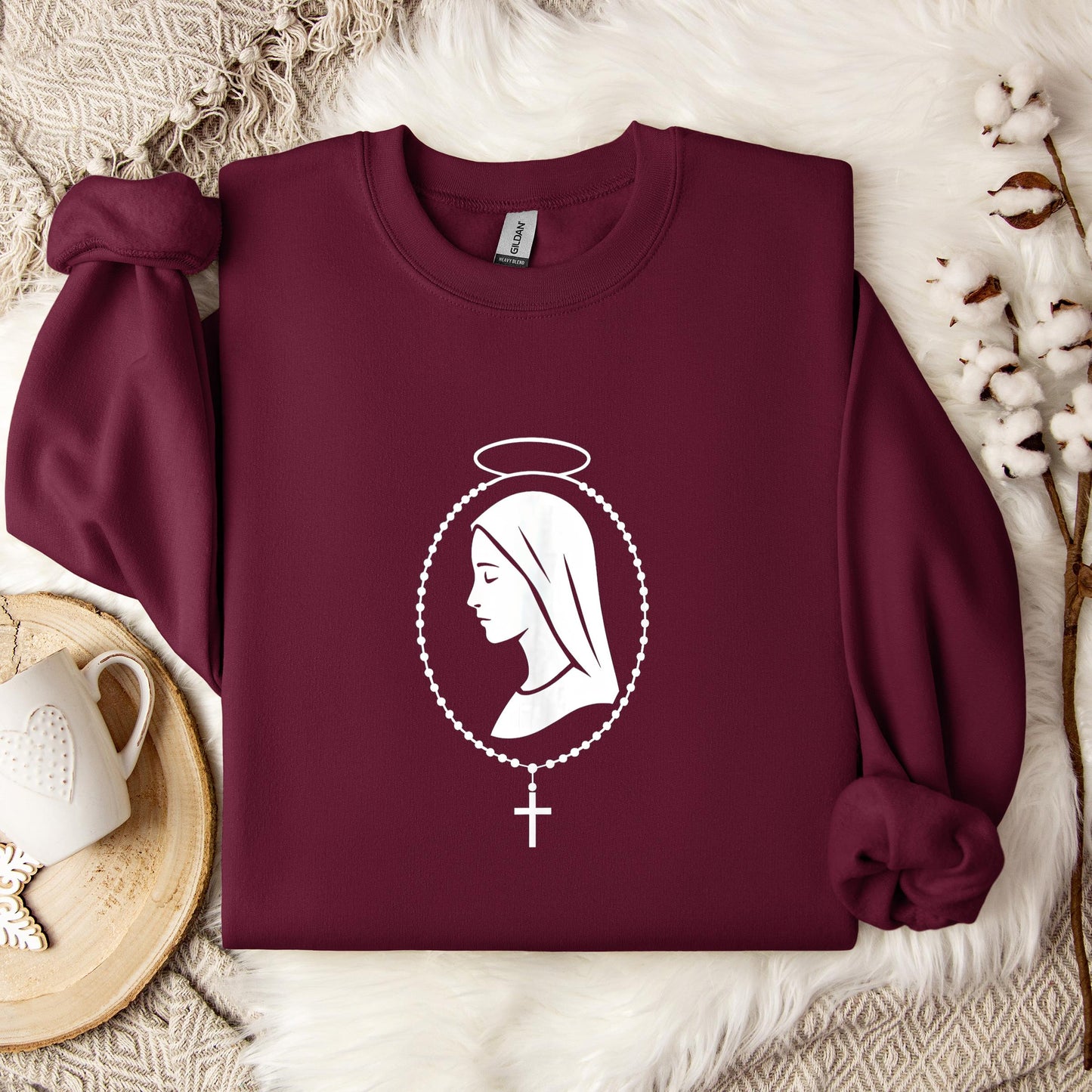 The Holy Virgin Mary 62 Sweatshirt