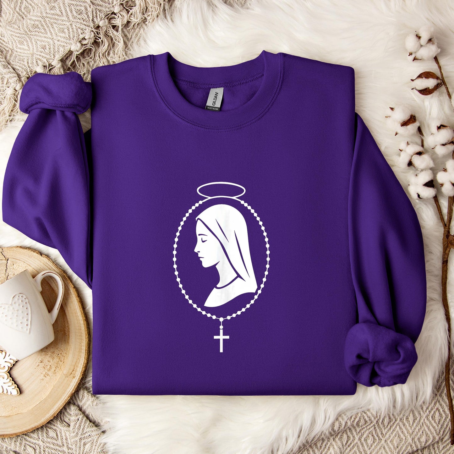 The Holy Virgin Mary 62 Sweatshirt