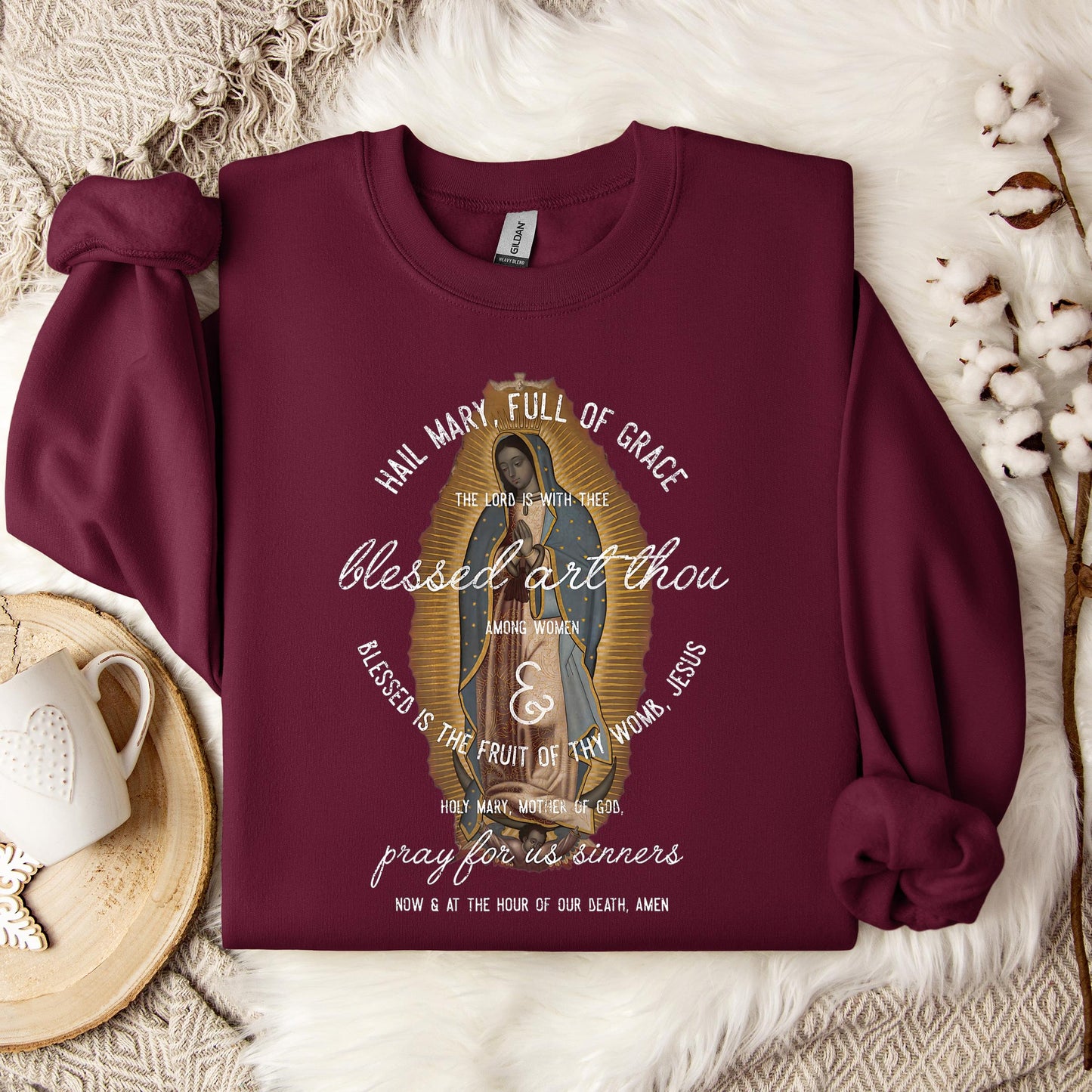 The Holy Virgin Mary 63 Sweatshirt
