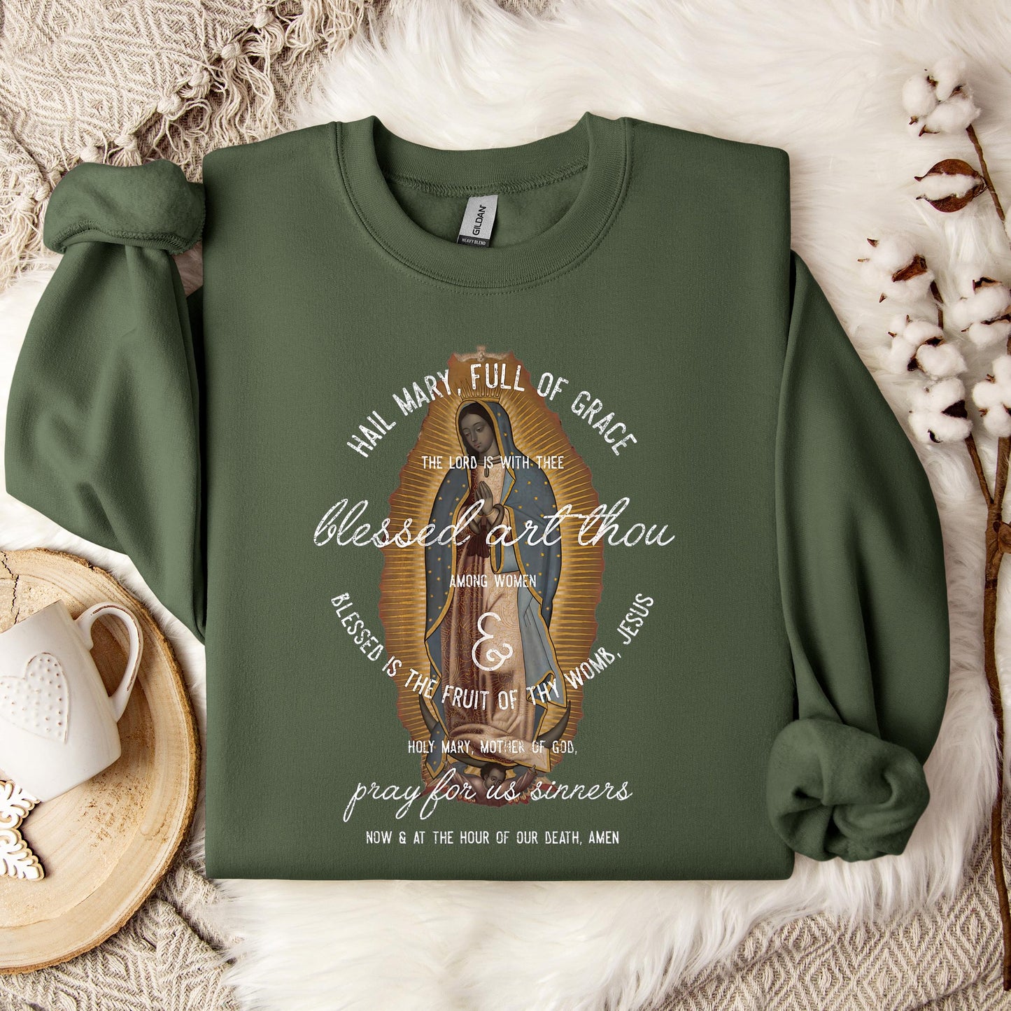 The Holy Virgin Mary 63 Sweatshirt