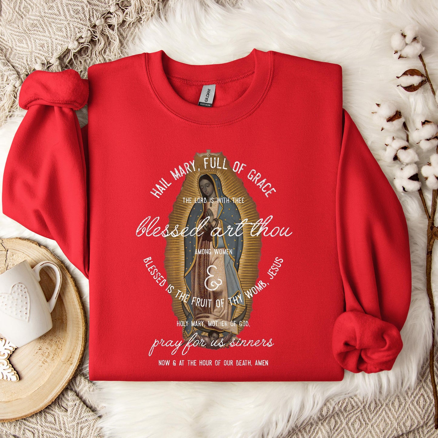 The Holy Virgin Mary 63 Sweatshirt