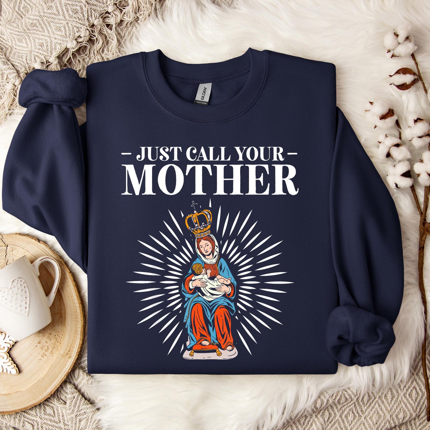 The Holy Virgin Mary 64 Sweatshirt