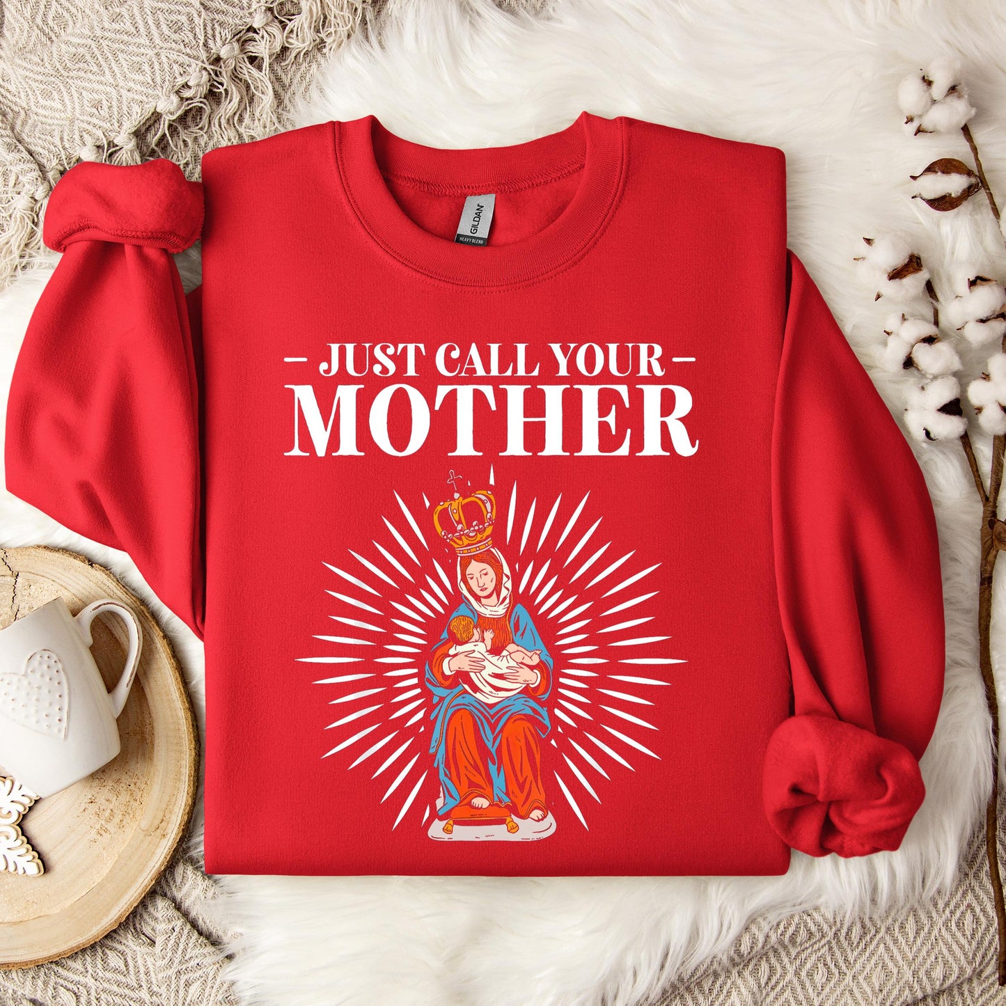 The Holy Virgin Mary 64 Sweatshirt