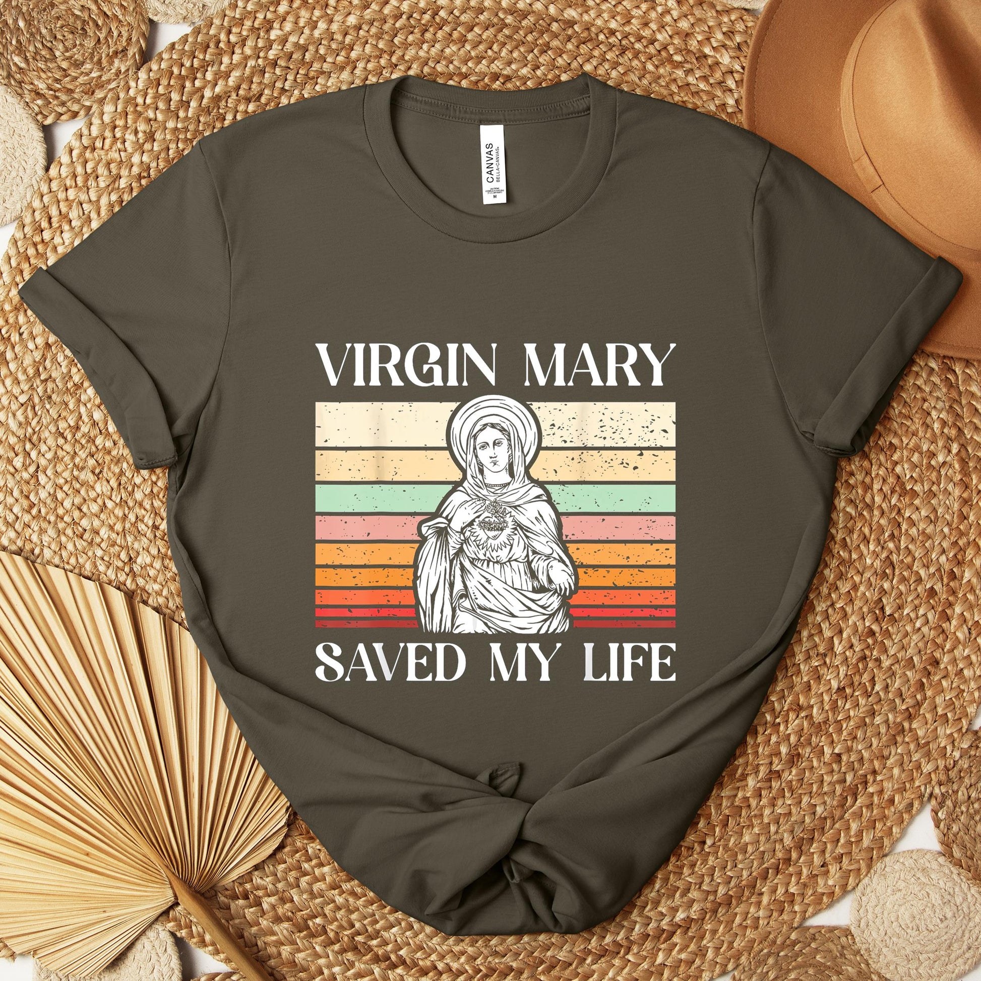 The Holy Virgin Mary 65 Premium T-shirt