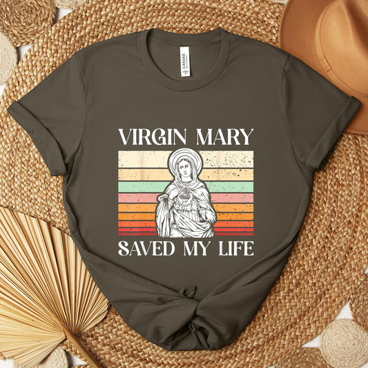 The Holy Virgin Mary 65 Premium T-shirt