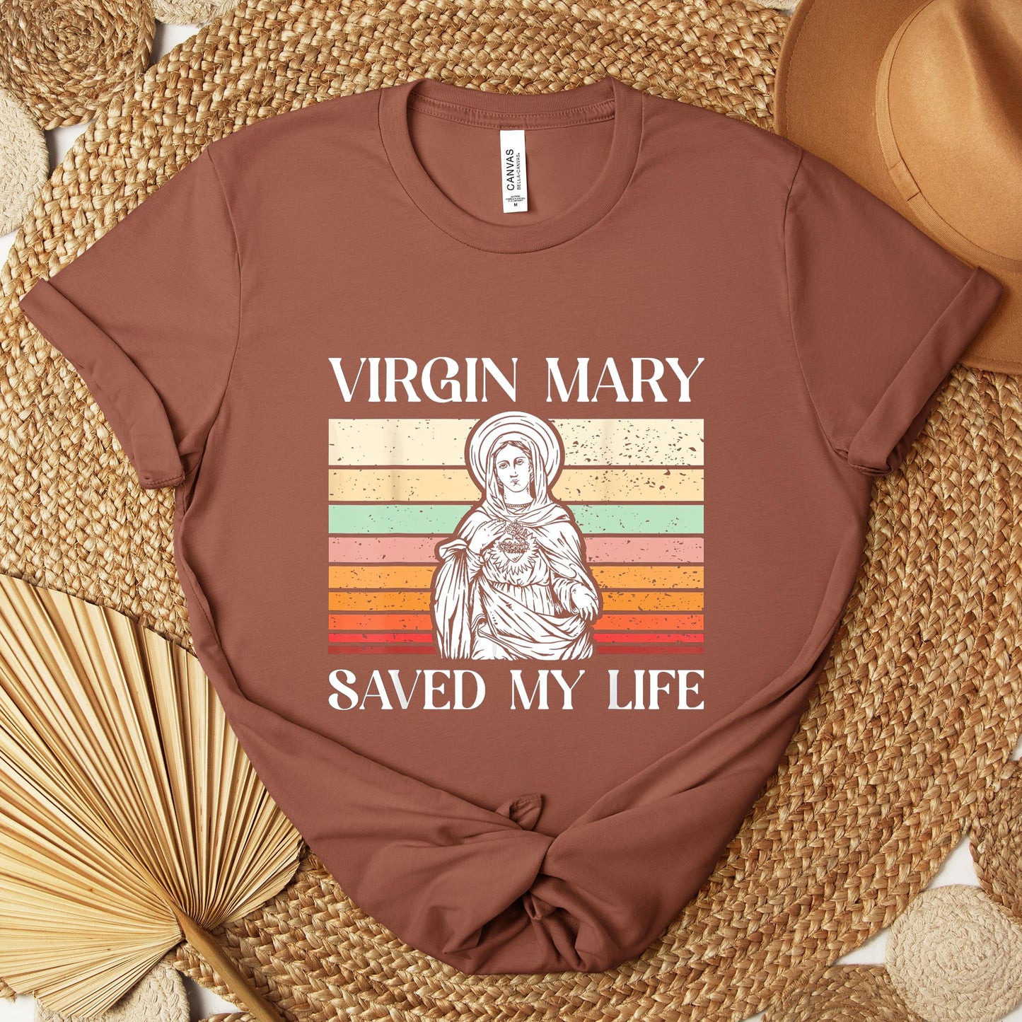 The Holy Virgin Mary 65 Premium T-shirt