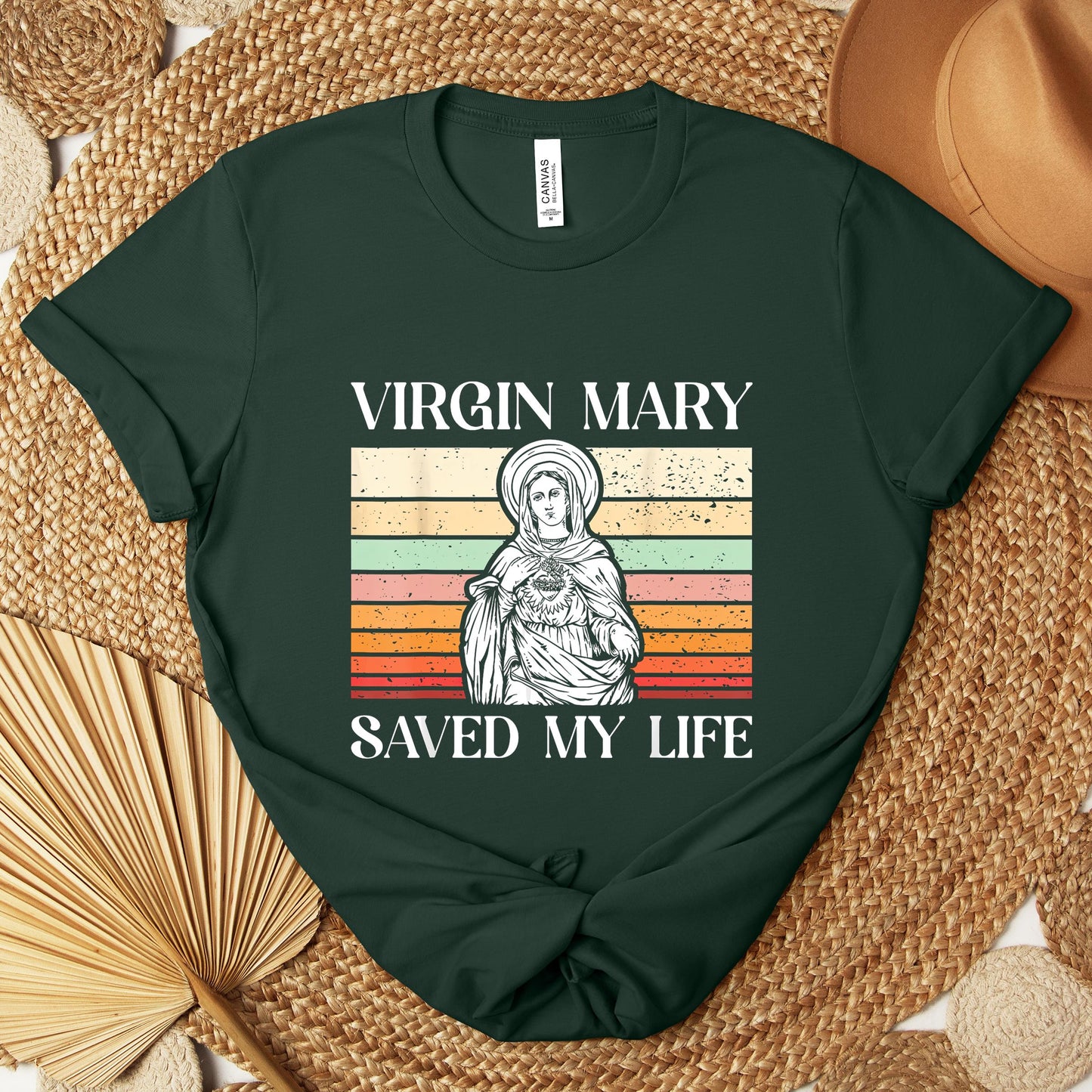 The Holy Virgin Mary 65 Premium T-shirt