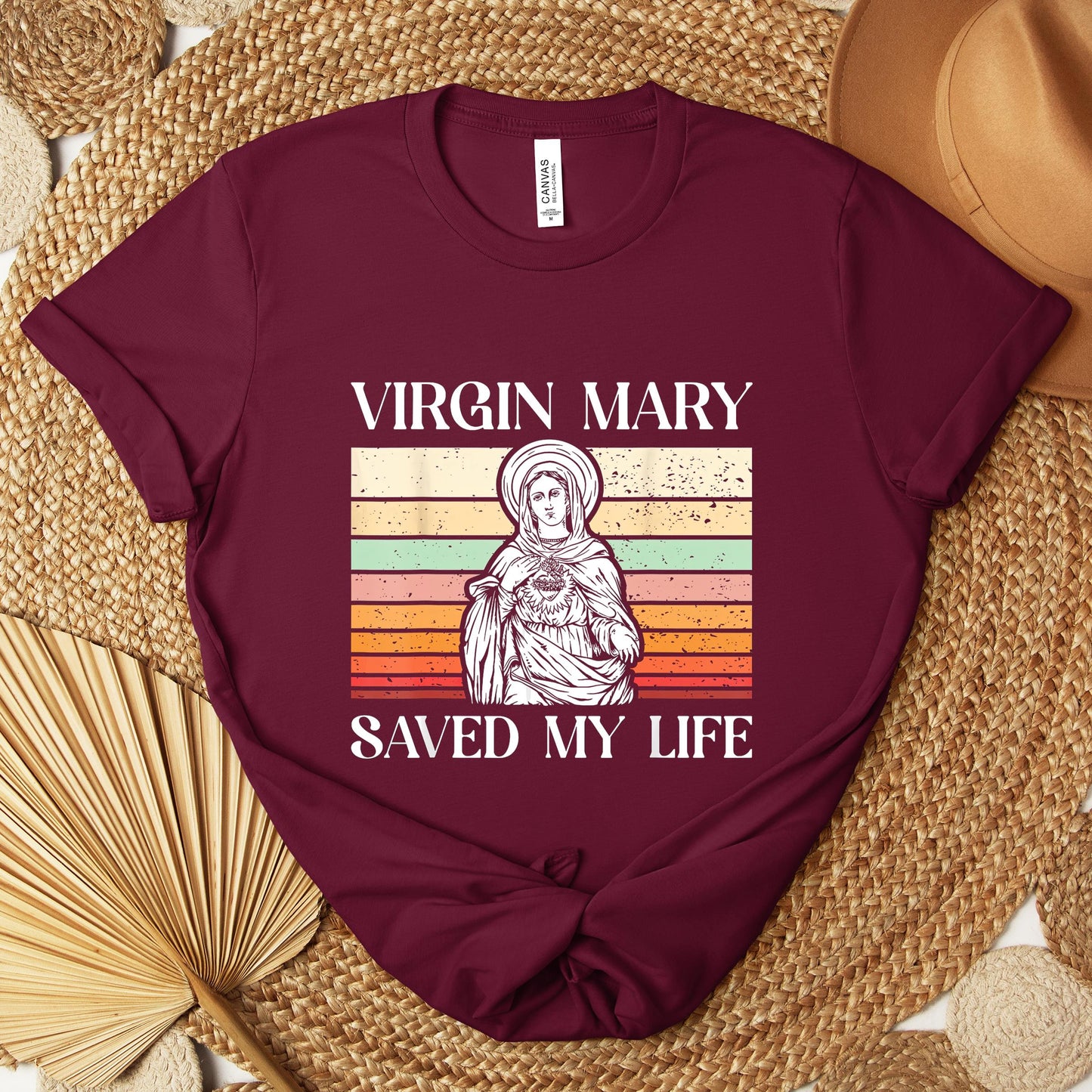 The Holy Virgin Mary 65 Premium T-shirt