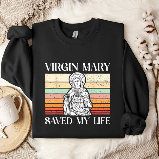 The Holy Virgin Mary 65 Sweatshirt