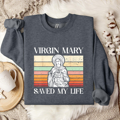 The Holy Virgin Mary 65 Sweatshirt