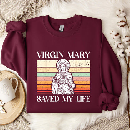 The Holy Virgin Mary 65 Sweatshirt