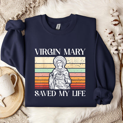 The Holy Virgin Mary 65 Sweatshirt