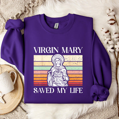 The Holy Virgin Mary 65 Sweatshirt