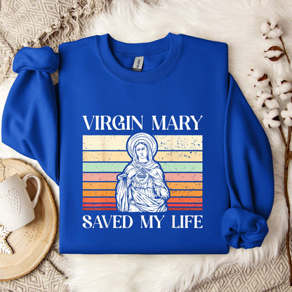 The Holy Virgin Mary 65 Sweatshirt