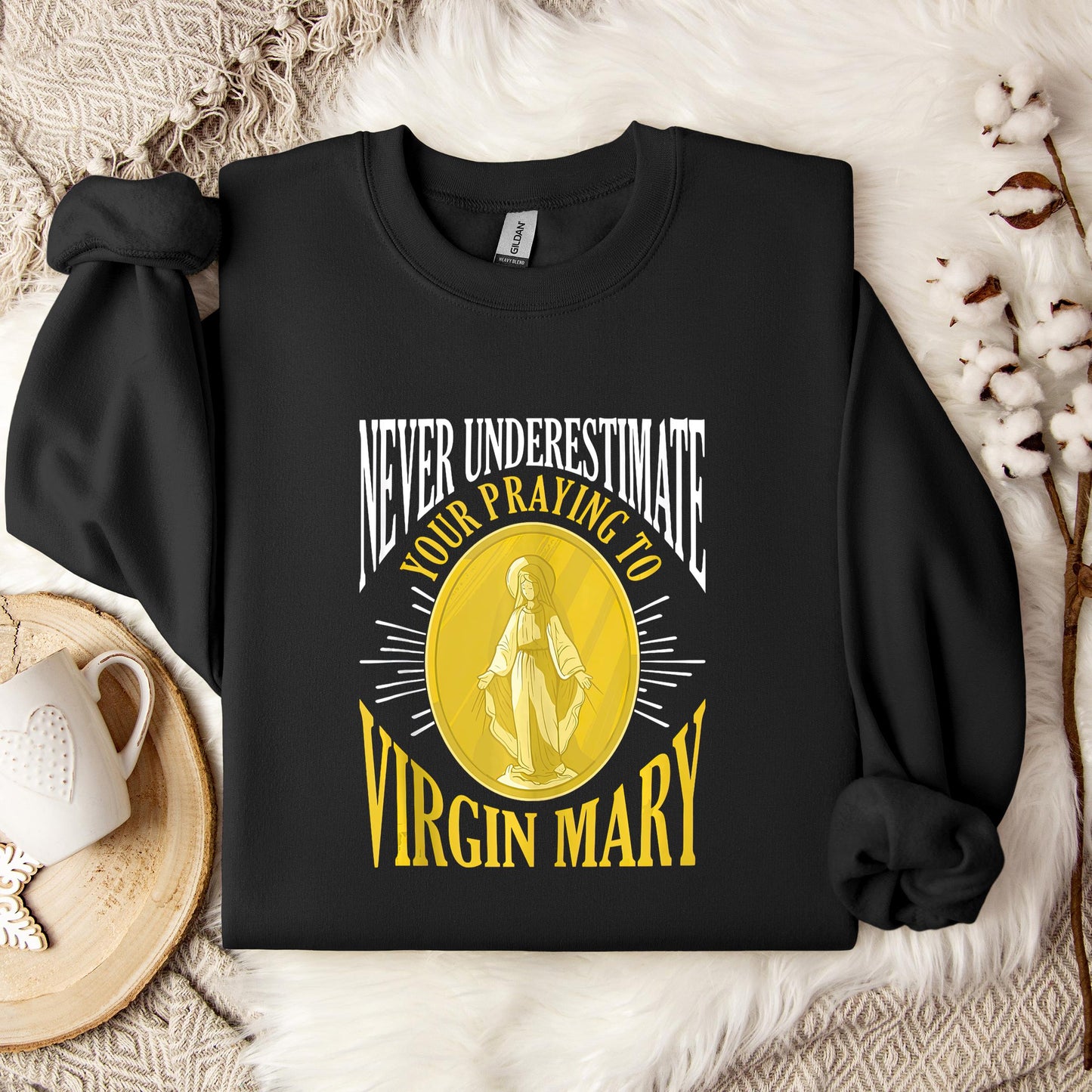 The Holy Virgin Mary 66 Sweatshirt