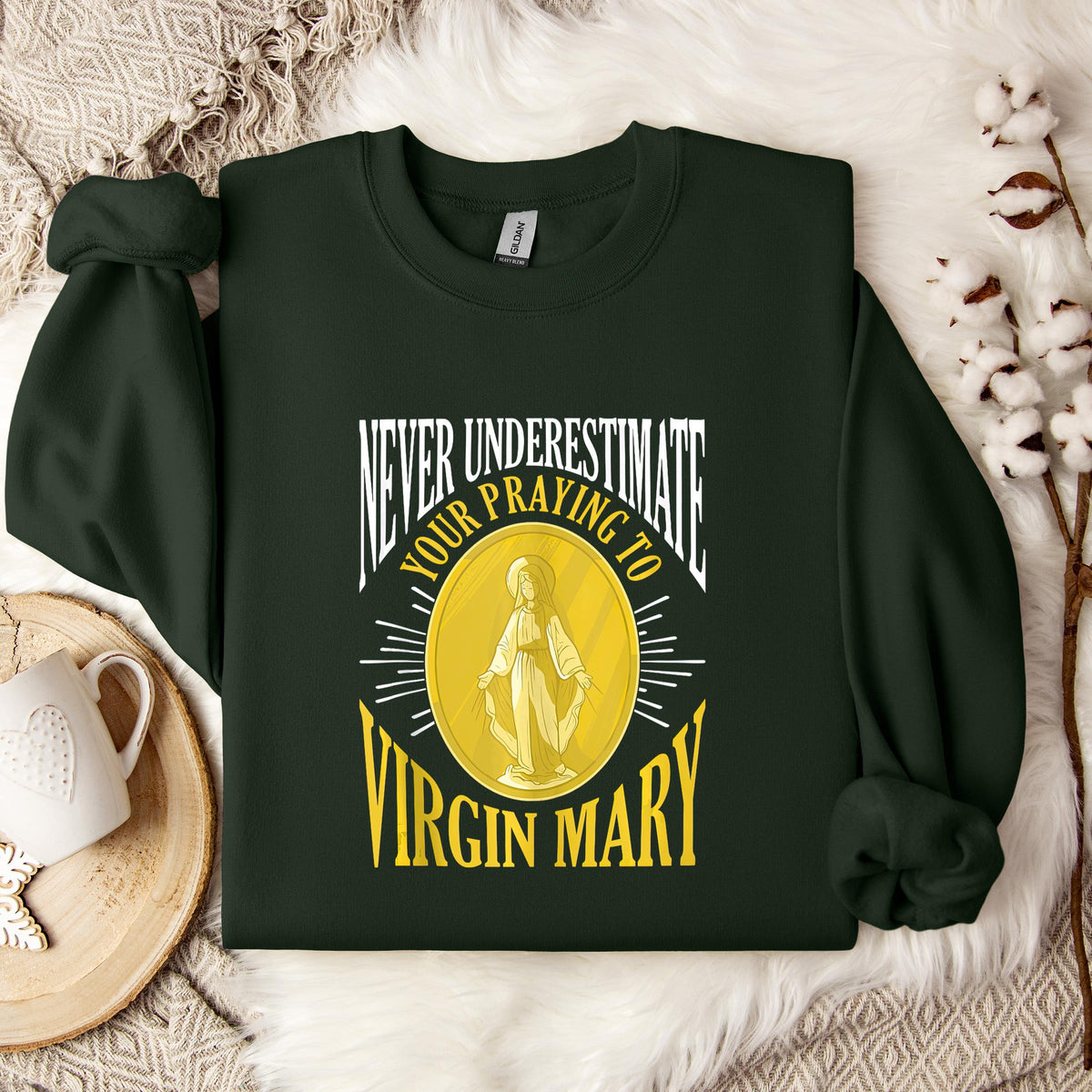The Holy Virgin Mary 66 Sweatshirt