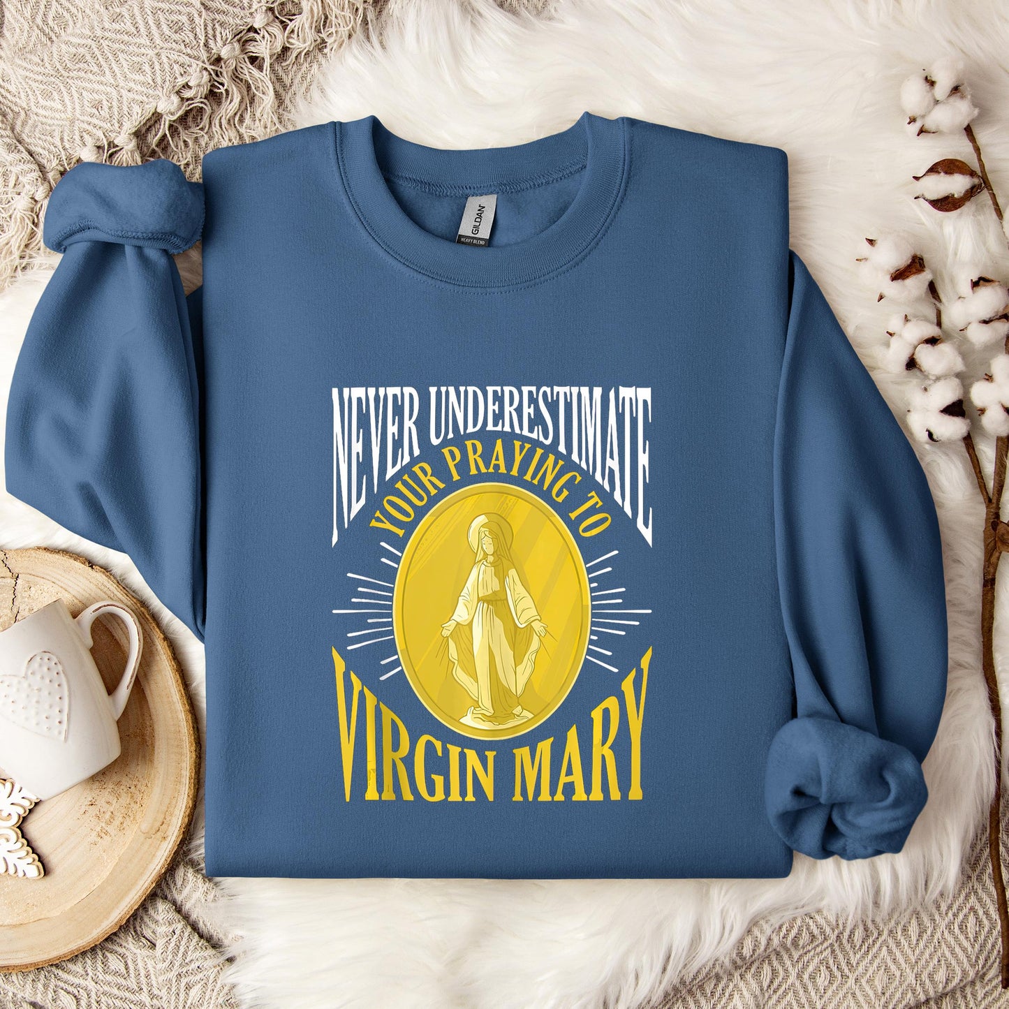 The Holy Virgin Mary 66 Sweatshirt
