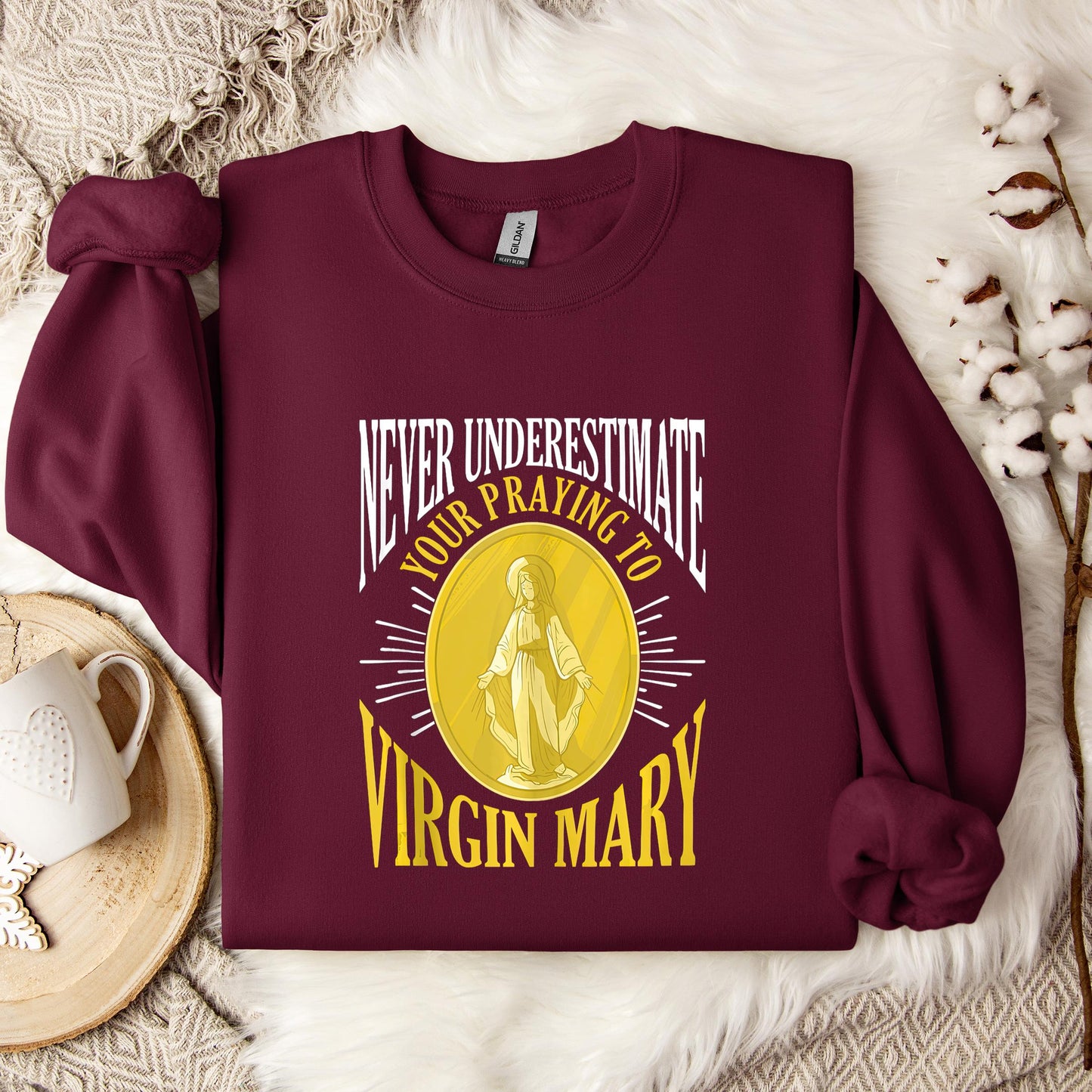 The Holy Virgin Mary 66 Sweatshirt
