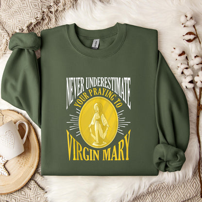 The Holy Virgin Mary 66 Sweatshirt