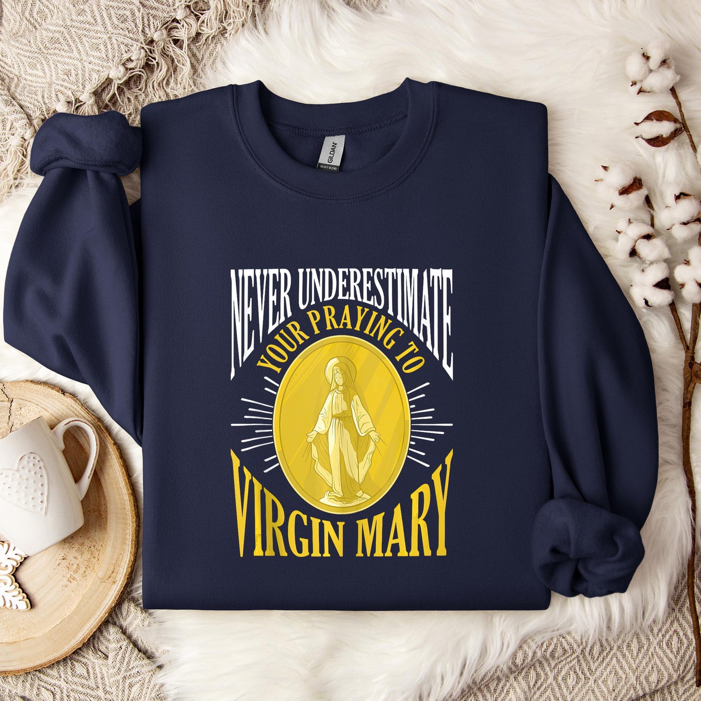 The Holy Virgin Mary 66 Sweatshirt