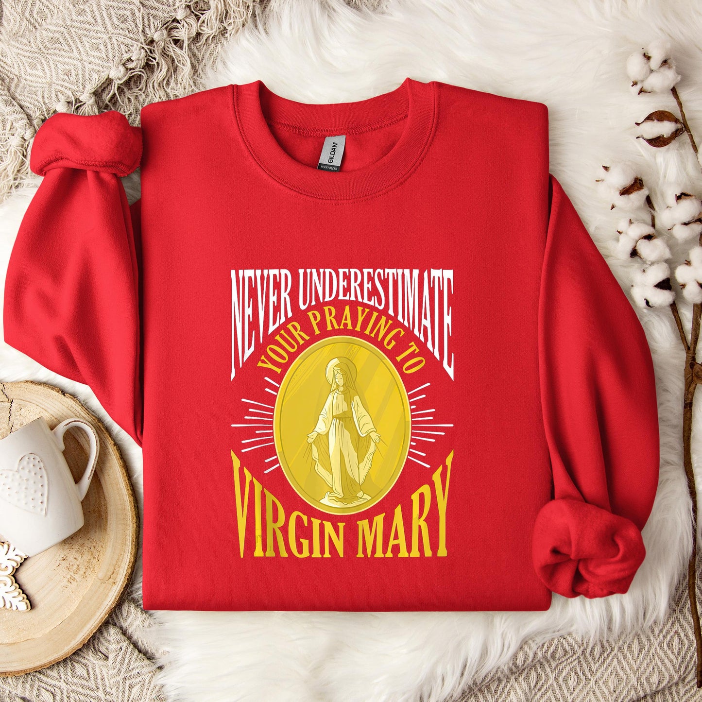 The Holy Virgin Mary 66 Sweatshirt