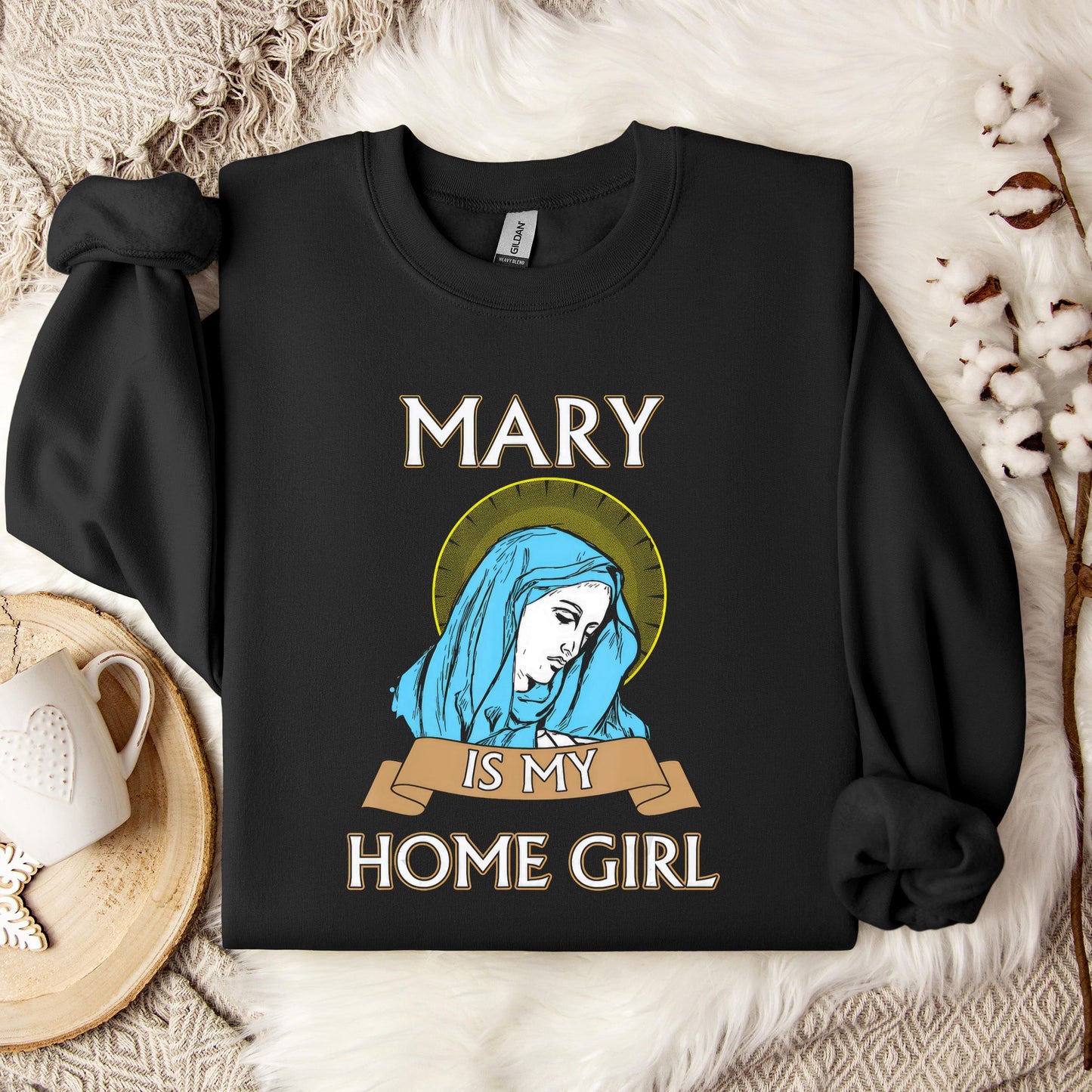 The Holy Virgin Mary 67 Sweatshirt