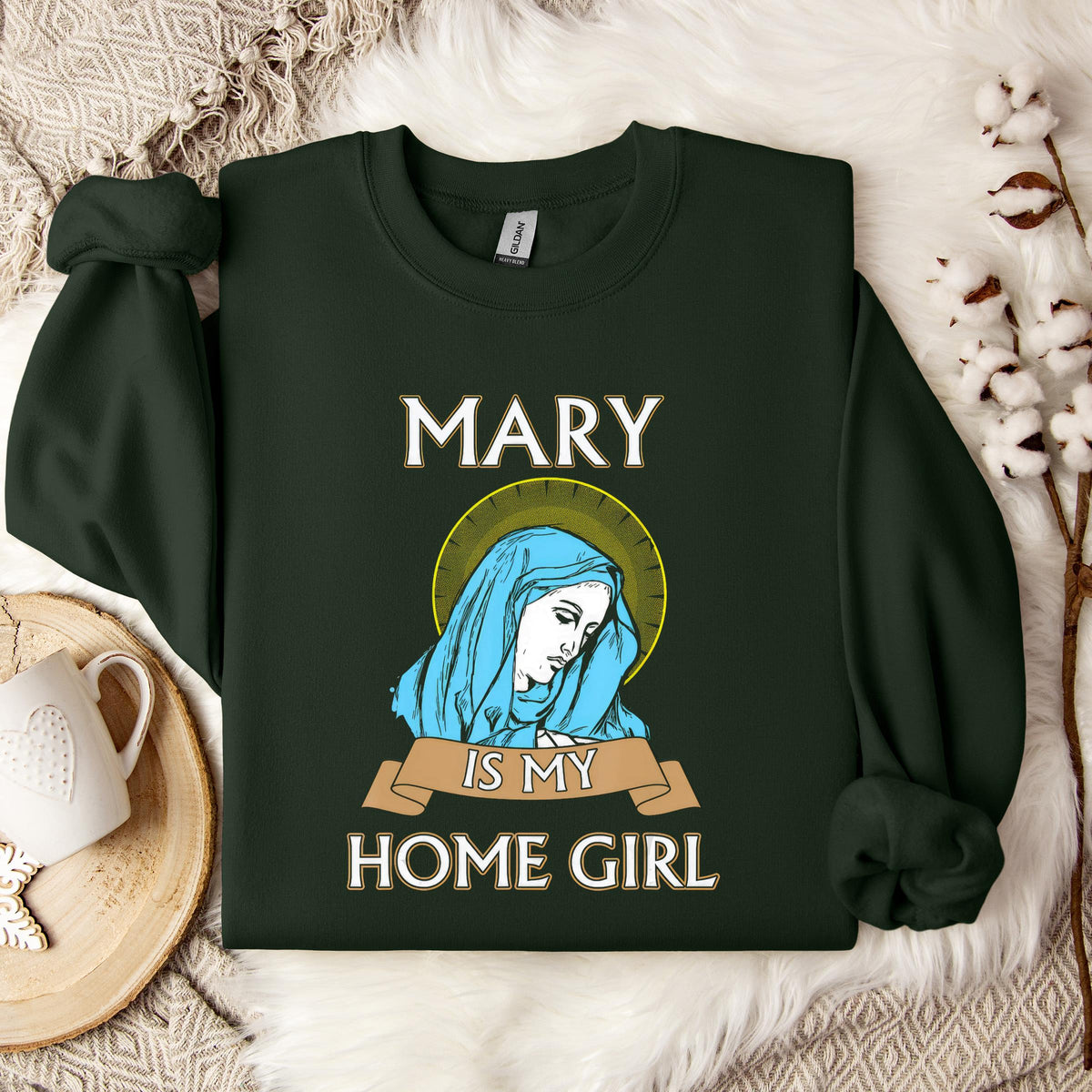 The Holy Virgin Mary 67 Sweatshirt