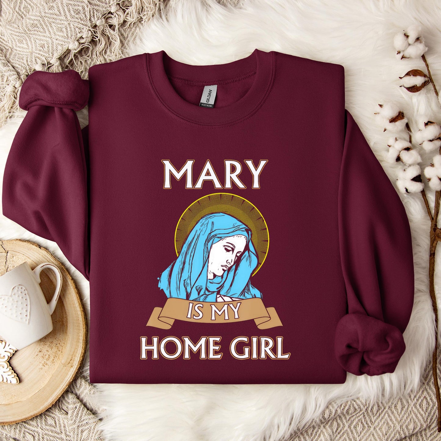 The Holy Virgin Mary 67 Sweatshirt