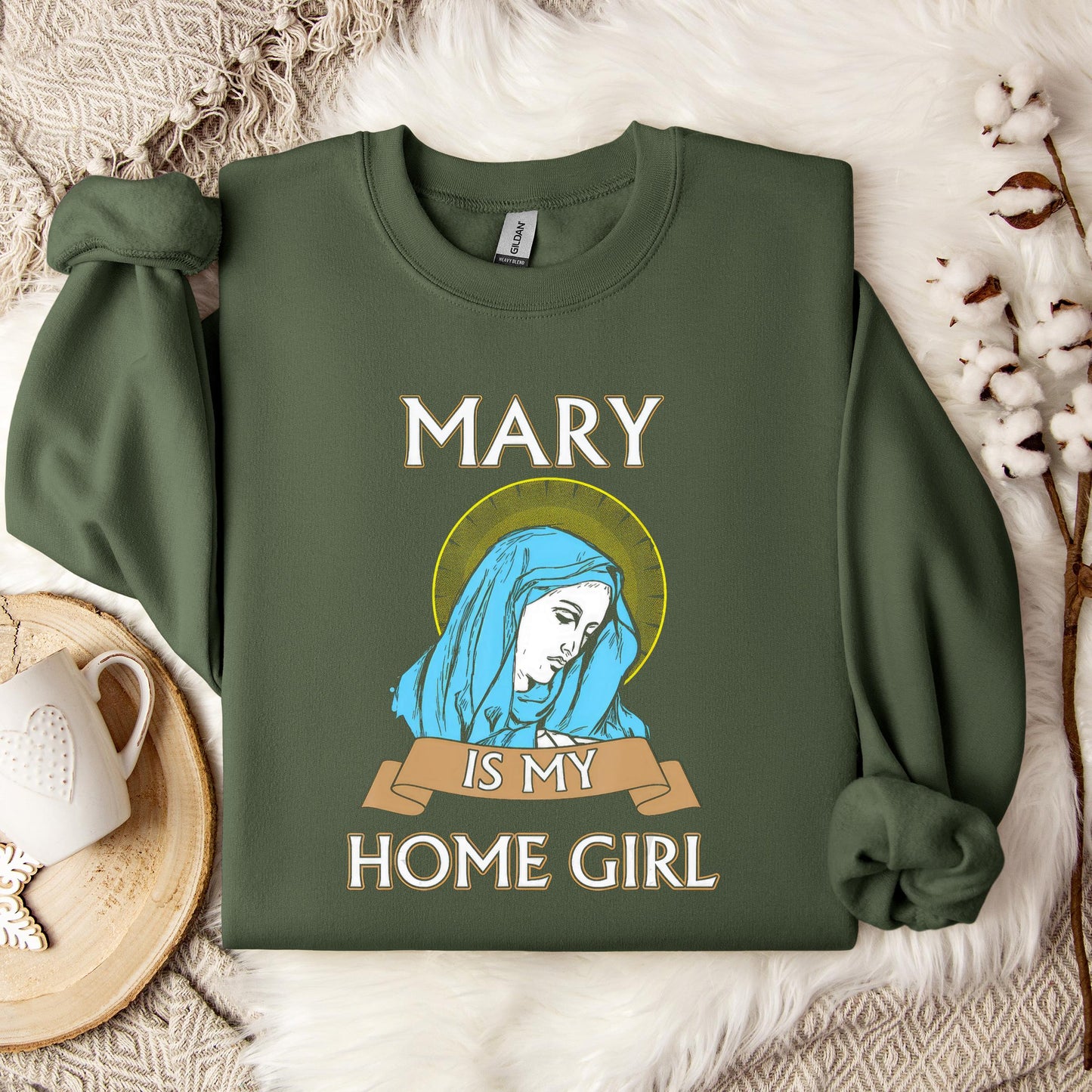 The Holy Virgin Mary 67 Sweatshirt