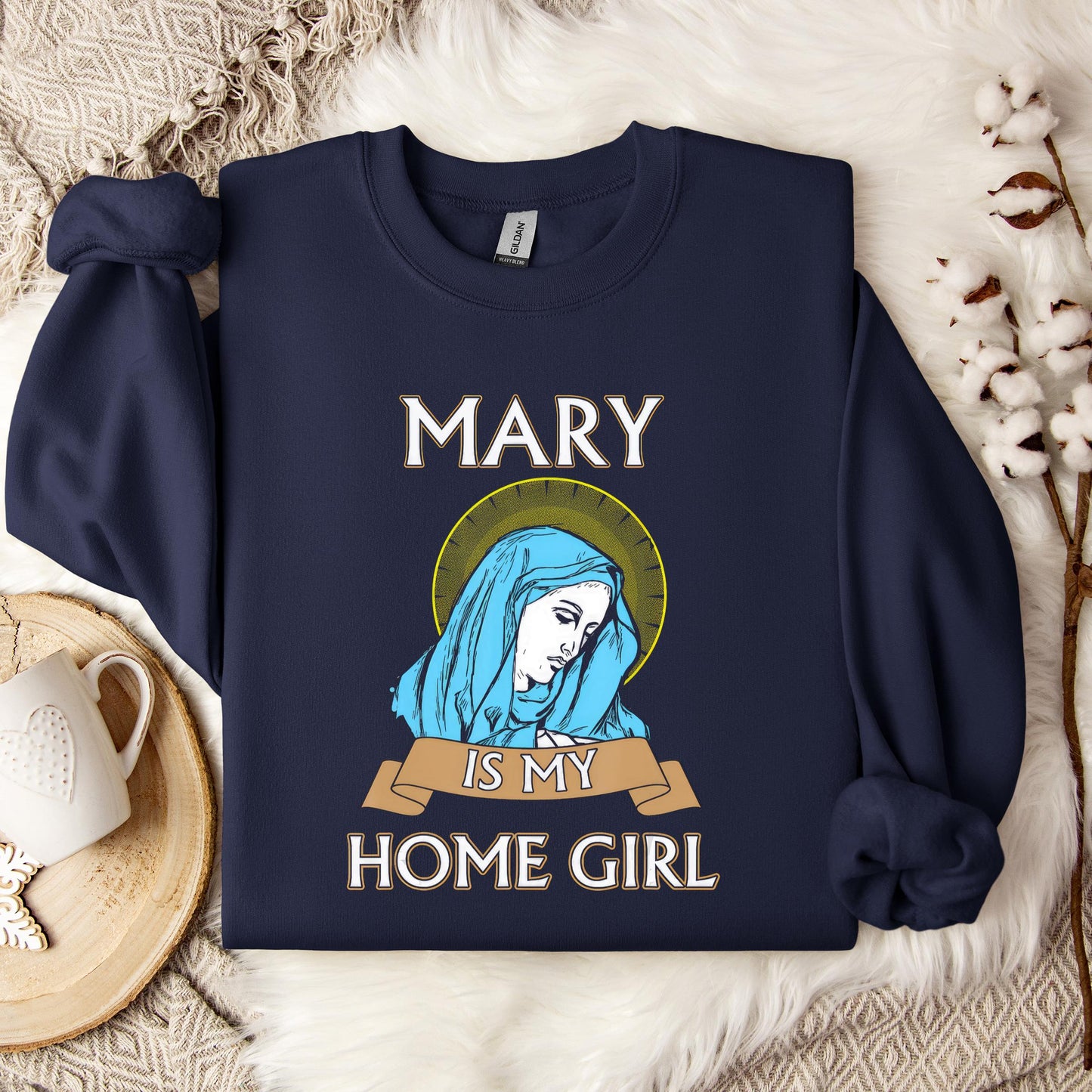 The Holy Virgin Mary 67 Sweatshirt