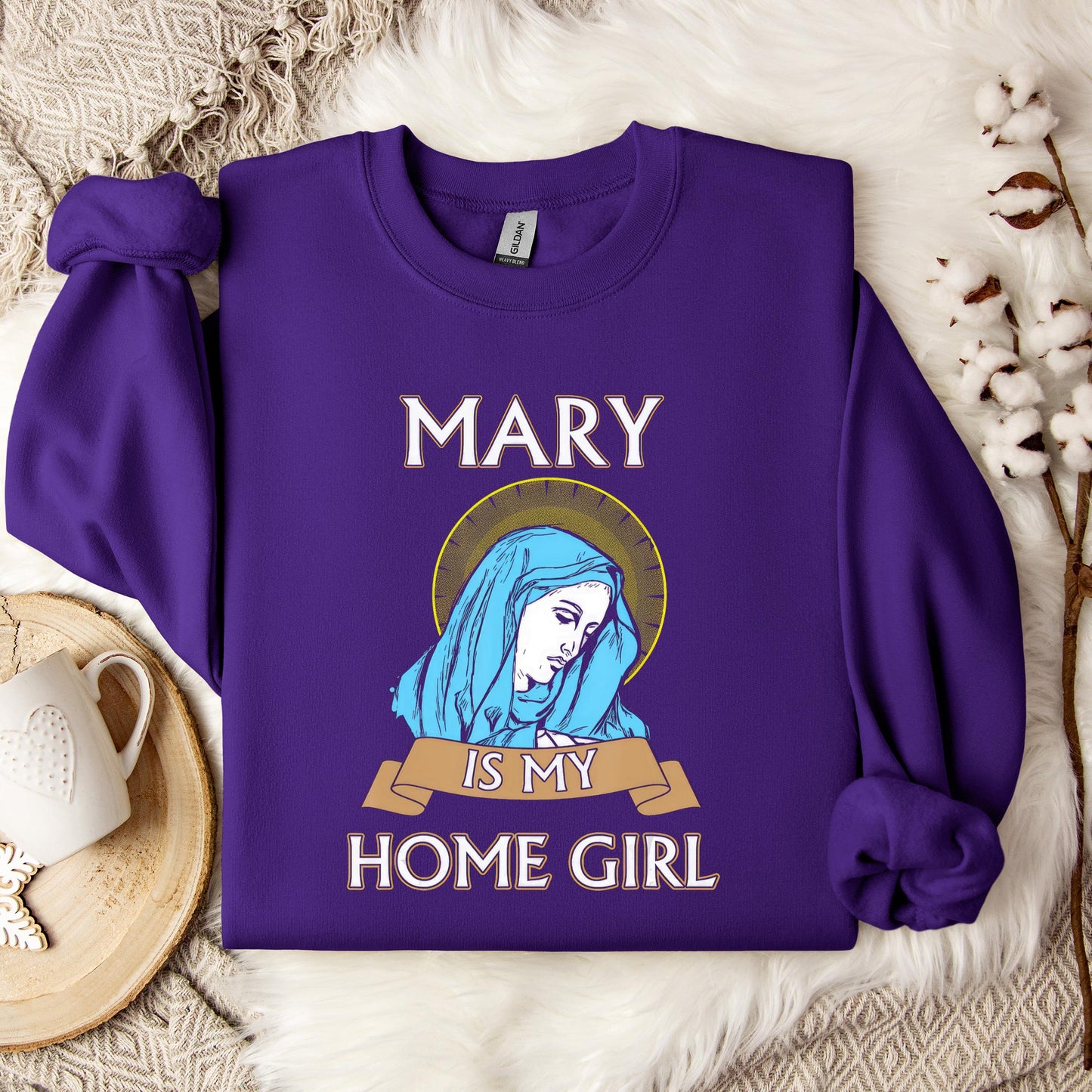The Holy Virgin Mary 67 Sweatshirt