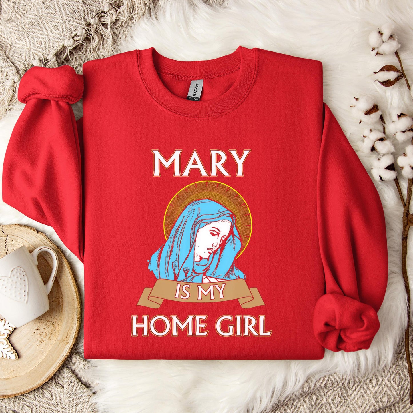 The Holy Virgin Mary 67 Sweatshirt