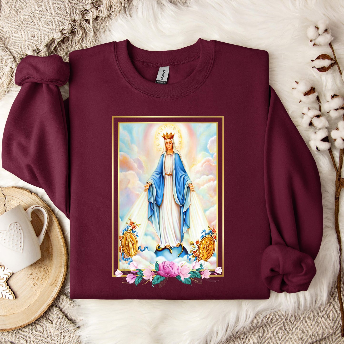 The Holy Virgin Mary 68 Sweatshirt