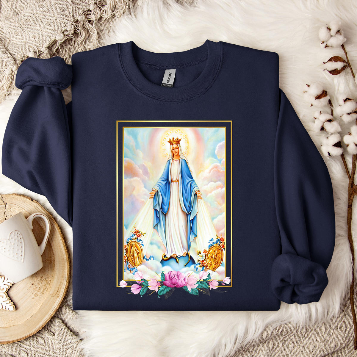 The Holy Virgin Mary 68 Sweatshirt