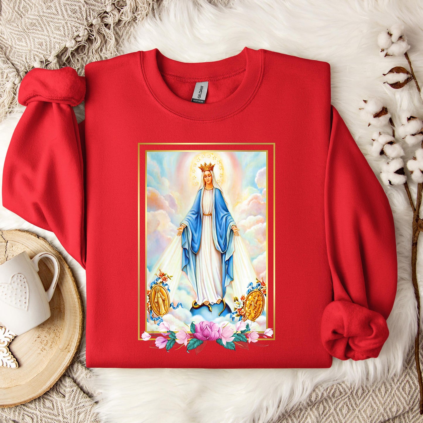 The Holy Virgin Mary 68 Sweatshirt