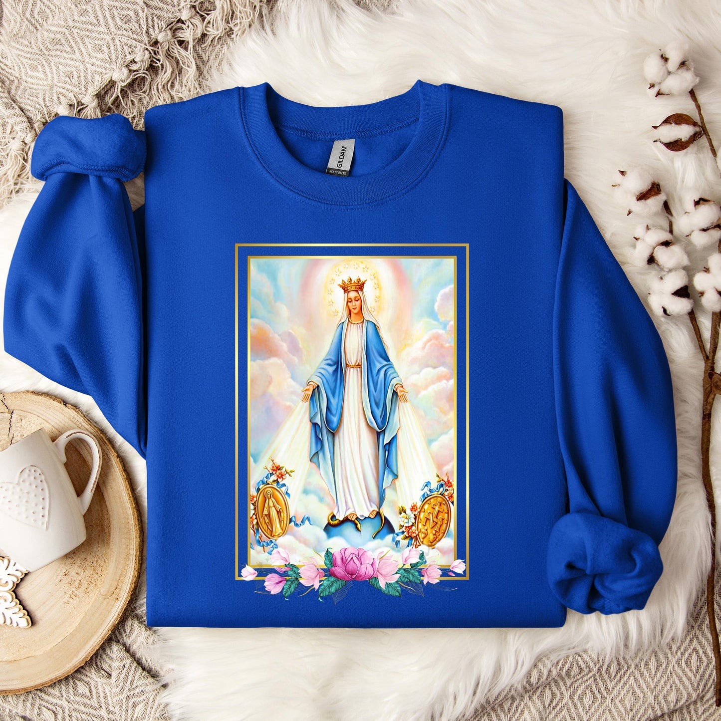 The Holy Virgin Mary 68 Sweatshirt
