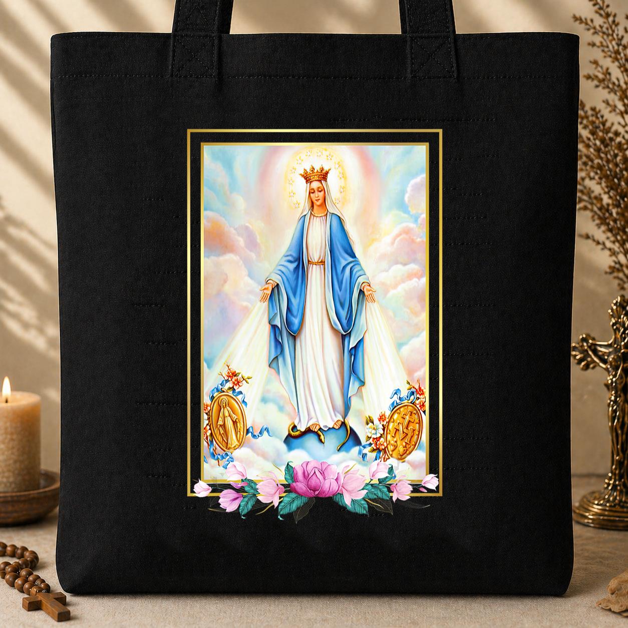 The Holy Virgin Mary 68 Tote Bag