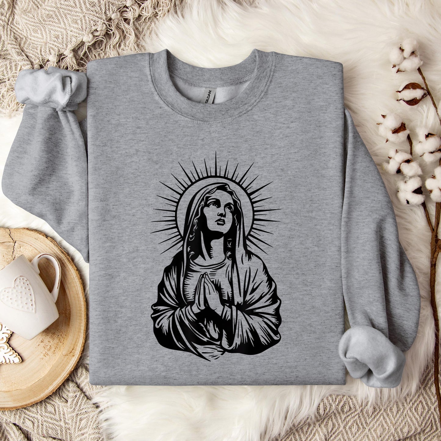 The Holy Virgin Mary 69 Sweatshirt