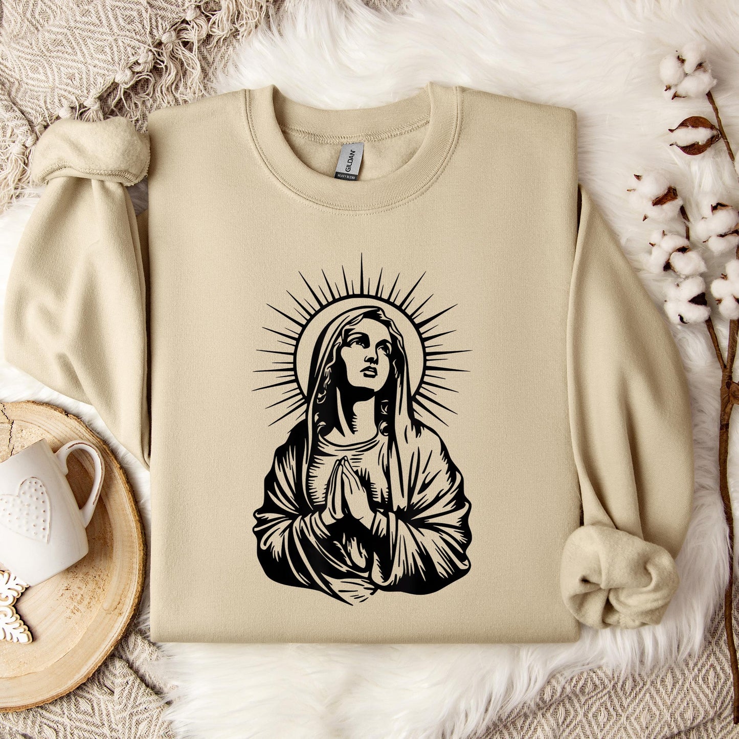 The Holy Virgin Mary 69 Sweatshirt